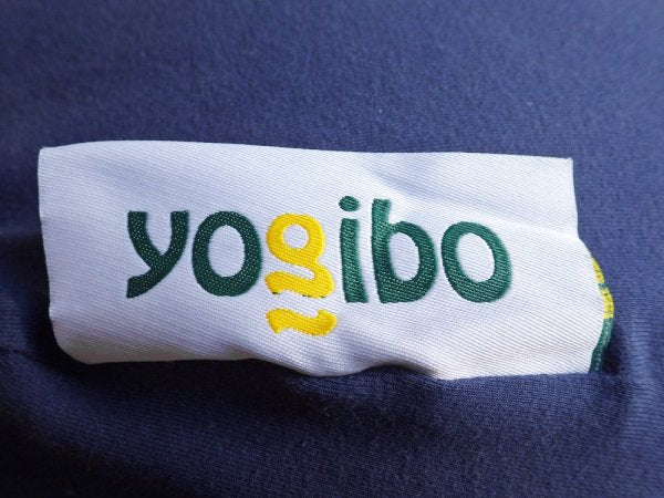 ヨギボー yogibo サポート Support ビーズソファ ビーズクッション クッション 背もたれ&肘置き ネイビー 定価15,290円 ♪