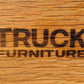 トラックファニチャー TRUCK FURNITURE オークアイアンレッグ ローテーブル OAK IRON-LEG LOW TABLE オーク無垢材 インダストリアル ■