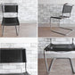 トーネット THONET S33 サイドチェア ブラックレザー ダイニングチェア バウハウス BAUHAUS マルト・スタム Mart Stam モダンデザイン 定価188,100円 A ●