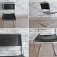 トーネット THONET S33 サイドチェア ブラックレザー ダイニングチェア バウハウス BAUHAUS マルト・スタム Mart Stam モダンデザイン 定価188,100円 B ●