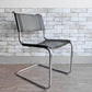 トーネット THONET S33 サイドチェア ブラックレザー ダイニングチェア バウハウス BAUHAUS マルト・スタム Mart Stam モダンデザイン 定価188,100円 D ●