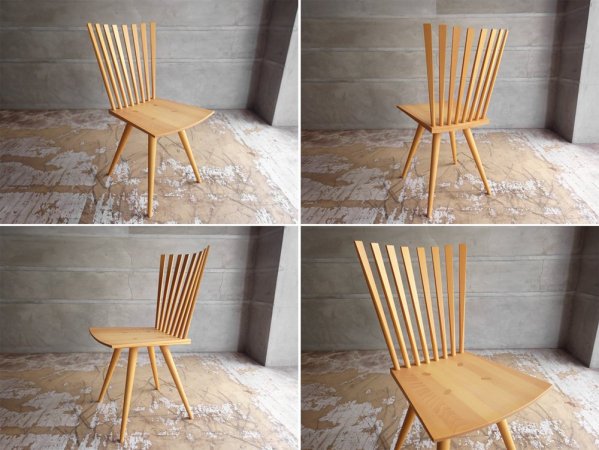 クビスト KVIST フレデリシア FREDERICIA ミカドチェア MIKADO CHAIR ダイニングチェア ビーチ材 デンマーク A ♪