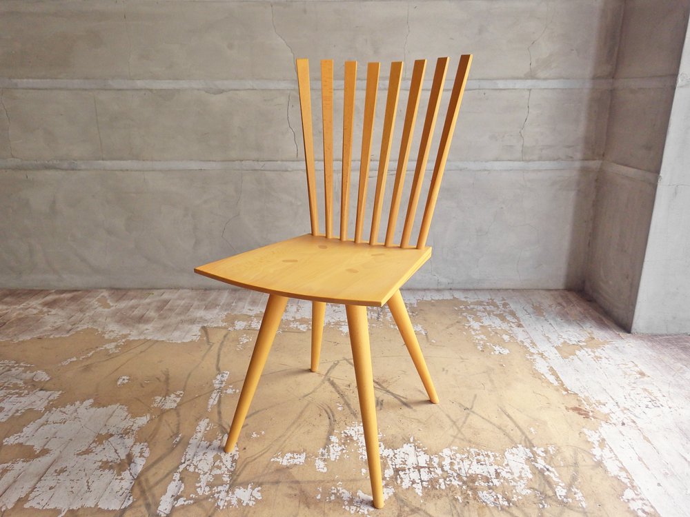 クビスト KVIST フレデリシア FREDERICIA ミカドチェア MIKADO CHAIR ダイニングチェア ビーチ材 デンマーク B ♪