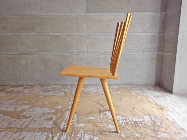 クビスト KVIST フレデリシア FREDERICIA ミカドチェア MIKADO CHAIR ダイニングチェア ビーチ材 デンマーク B ♪