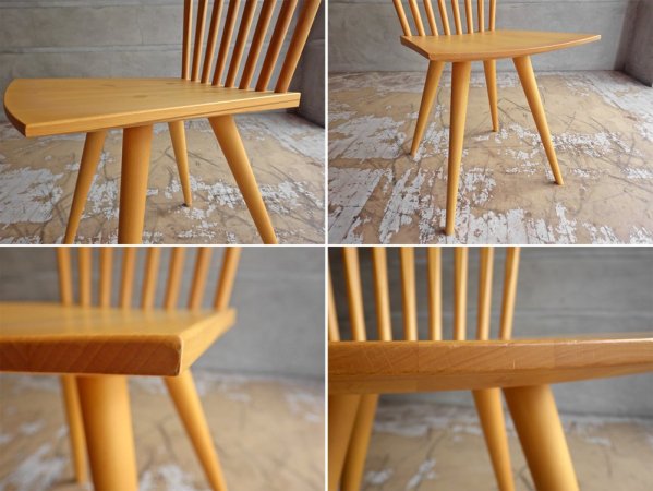 クビスト KVIST フレデリシア FREDERICIA ミカドチェア MIKADO CHAIR ダイニングチェア ビーチ材 デンマーク B ♪