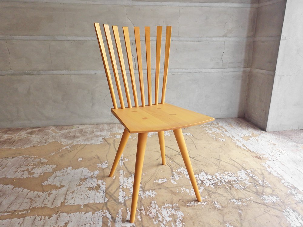 クビスト KVIST フレデリシア FREDERICIA ミカドチェア MIKADO CHAIR ダイニングチェア ビーチ材 デンマーク C ♪