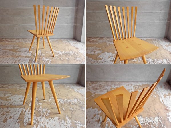 クビスト KVIST フレデリシア FREDERICIA ミカドチェア MIKADO CHAIR ダイニングチェア ビーチ材 デンマーク C ♪