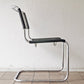 トーネット THONET S33 サイドチェア ブラックレザー カンティレバーチェア バウハウス BAUHAUS マルト・スタム Mart Stam モダンデザイン 定価188,100円 A ◇