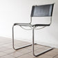 トーネット THONET S33 サイドチェア ブラックレザー カンティレバーチェア バウハウス BAUHAUS マルト・スタム Mart Stam モダンデザイン 定価188,100円 B ◇