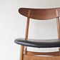 カールハンセン＆サン Carl Hansen & Son CH30 ビンテージ ダイニングチェア チーク材×ビーチ材 レザー ハンス・J・ウェグナー Hans J. Wegner 北欧家具 ◇