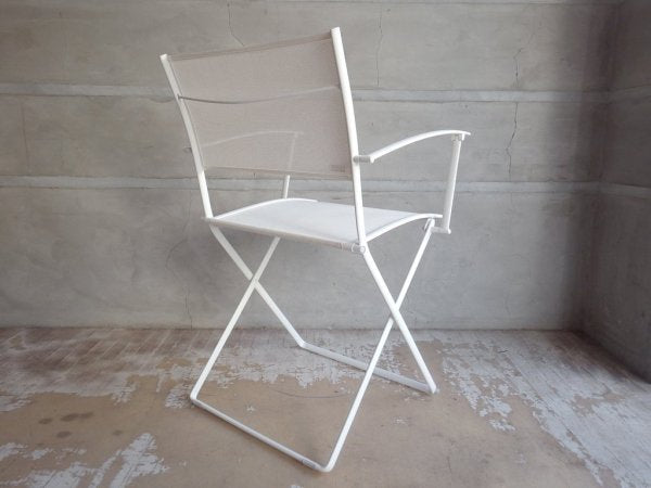 フェルモブ Fermob プレインエアアームチェア Plein air Armchair フォールディングチェア ホワイト 
 パスカル・ムルグ Pascal Mourgue A ♪