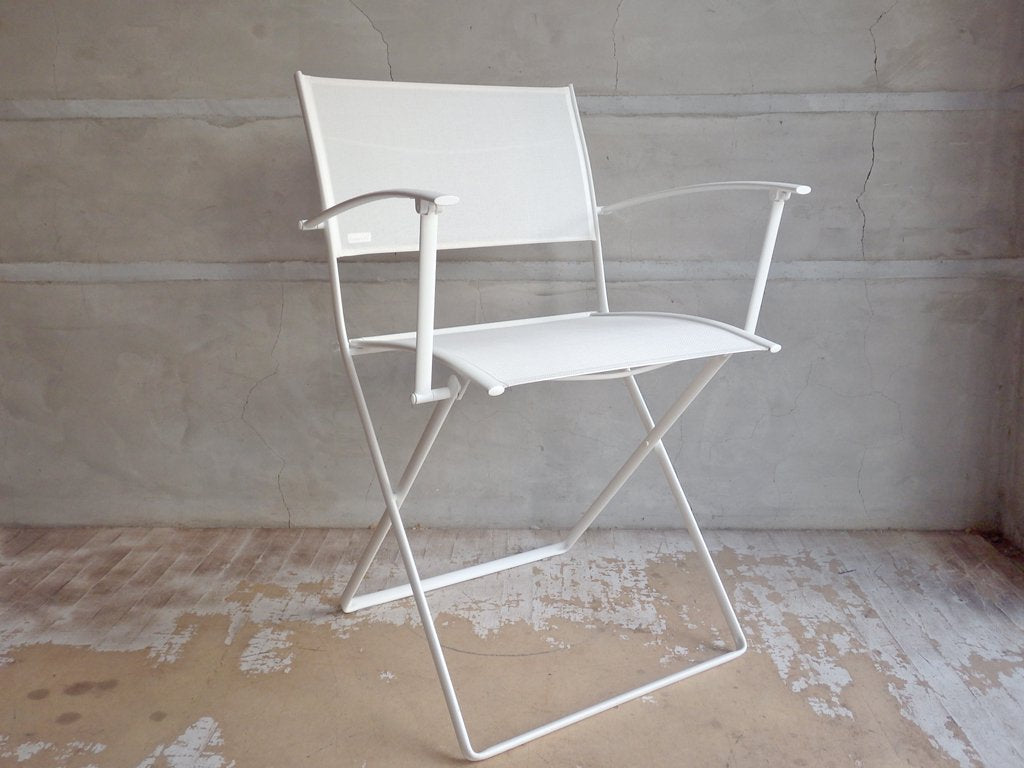 フェルモブ Fermob プレインエアアームチェア Plein air Armchair フォールディングチェア ホワイト 
 パスカル・ムルグ Pascal Mourgue B ♪