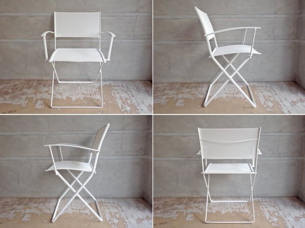 フェルモブ Fermob プレインエアアームチェア Plein air Armchair フォールディングチェア ホワイト 
 パスカル・ムルグ Pascal Mourgue B ♪