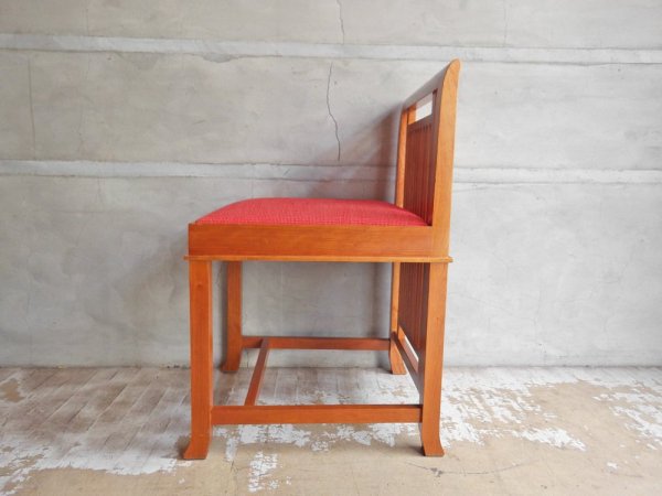 カッシーナ Cassina 609 クーンレイ1 Coonley1 ダイニングチェア ローバック フランクロイドライト FRANK LLOYD WRIGHT 受注輸入品 廃盤 希少 B ♪