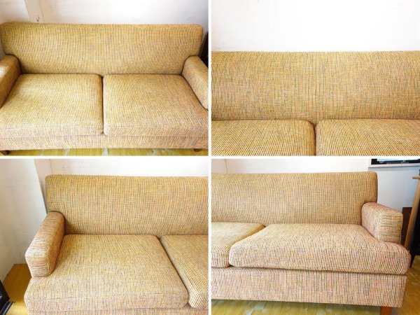 パシフィックファニチャーサービス PACIFIC FURNITURE SERVICE スタンダード A ソファ STANDARD A SOFA 2シーター ファブリック 美品 ★