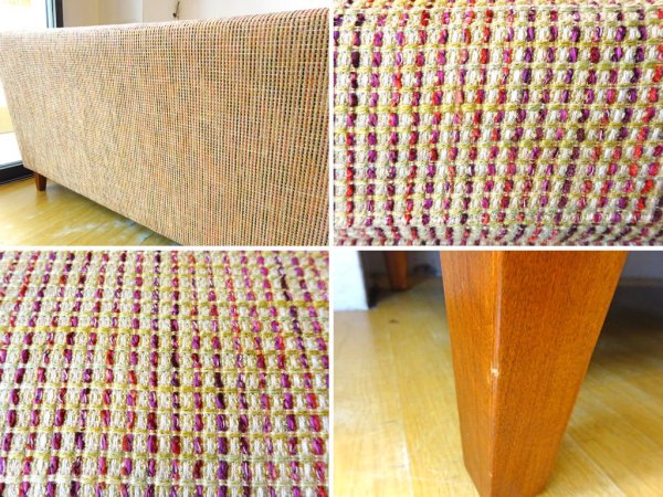 パシフィックファニチャーサービス PACIFIC FURNITURE SERVICE スタンダード A ソファ STANDARD A SOFA 2シーター ファブリック 美品 ★