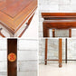 中国家具 ネストテーブル サイドテーブル 入れ子式 4台セット 花台 飾り台 ビンテージスタイル ●
