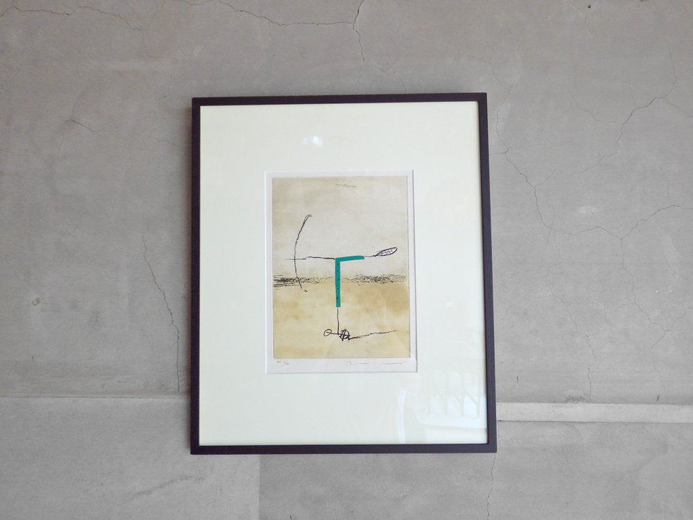 リエラ・イ・アラゴ Josep Riera i Arago 飛行機 AVIONES 版画 額装 抽象絵画 サイン入り H.C 6/10 非売品 スペイン 現代彫刻家 画家 現代アート ♪
