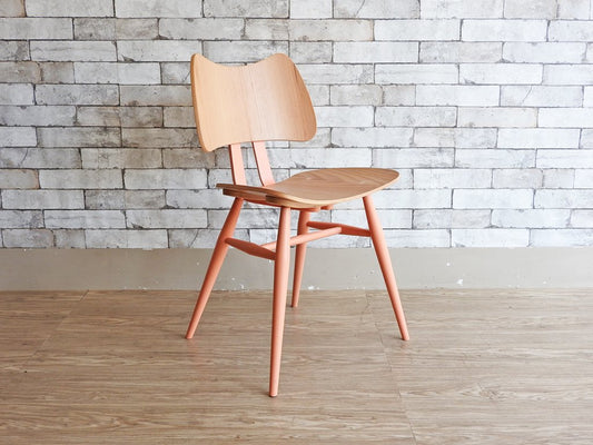 アーコール ERCOL バタフライチェア Butterfly Chair ルシアン・アーコラーニ ミレニアルピンクカラー 限定色 希少 英国家具 ●