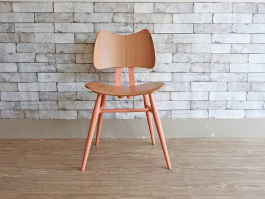 アーコール ERCOL バタフライチェア Butterfly Chair ルシアン・アーコラーニ ミレニアルピンクカラー 限定色 希少 英国家具 ●