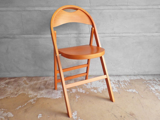 トーネット THONET ベントウッドチェア B-751 スタイル ブナ材 フォールディングチェア 折りたたみ椅子 曲げ木 A ♪