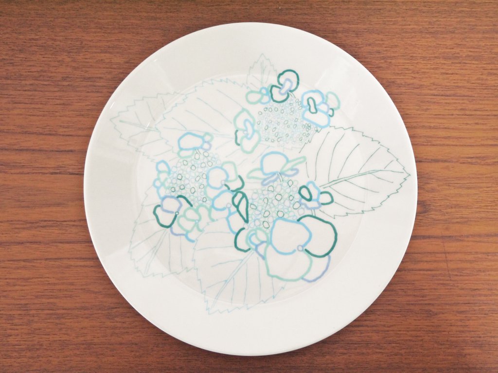 イッタラ iittala ホルテンシア HORTENSIA プレート 21.5cm ティーマ TEEMA × 石本藤雄 × 20th Anniversary 限定生産 北欧食器 ◇