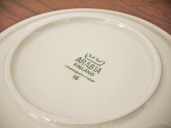 アラビア ARABIA タイカ taika ビンテージ カップ＆ソーサー C&S 希少品 Peter Winquist Anja Jaatinen-Winqvist デザイン 北欧食器 ◇