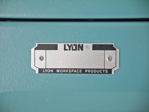 リオン LYON スチールロッカー ルーバーカット 2段 2-TIER LOCKER-LOUVER light teal 青緑カラー P.F.S取扱 ◇