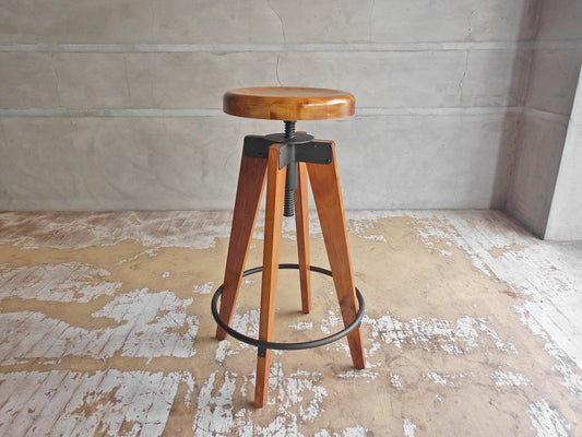 ジャーナルスタンダードファーニチャー journal standard Furniture シノン ハイスツール ウッド CHINON HIGH STOOL WOOD 定価35,200円 ♪