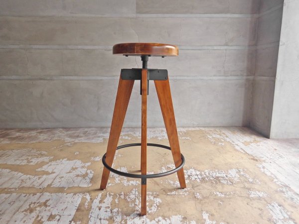 ジャーナルスタンダードファーニチャー journal standard Furniture シノン ハイスツール ウッド CHINON HIGH STOOL WOOD 定価35,200円 ♪