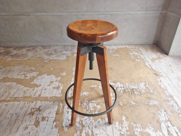 ジャーナルスタンダードファーニチャー journal standard Furniture シノン ハイスツール ウッド CHINON HIGH STOOL WOOD 定価35,200円 ♪