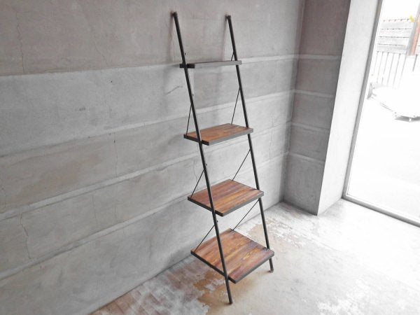 ジャーナルスタンダードファーニチャー journal standard Furniture シノン ラダーシェルフ CHINON LADDER SHELF 廃番 参考価格45,100円 ♪