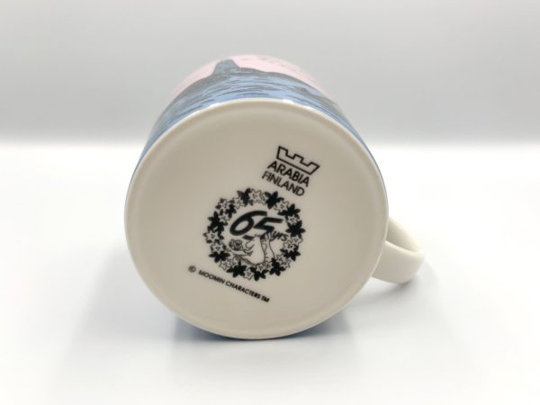 アラビア ARABIA ムーミン マグカップ ムーミンマグ 65周年記念 2010年限定 ナイトセーリング タグ付 箱欠品 未使用品 ◎