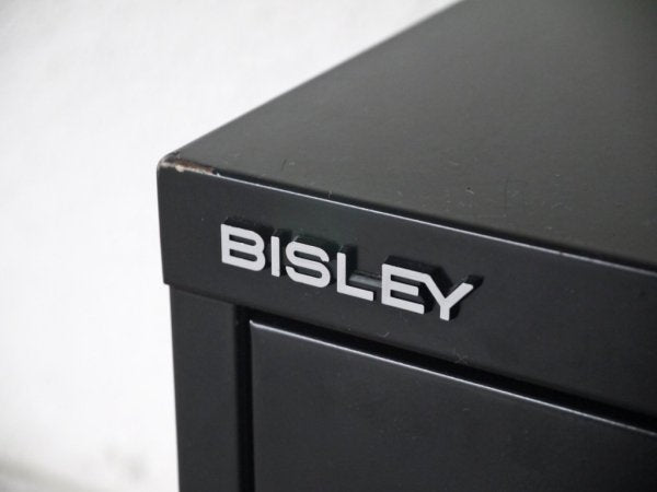 ビスレー BISLEY ベーシック BASICシリーズ 29/6 A4 キャビネット ブラック 抽斗6杯 デスクワゴン オフィス家具 英国 B ◇