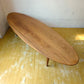 ウォールナット Walnut サーフボードテーブル Surfboard table ウォール無垢材 幅150ｃｍ オーバル コーヒーテーブル ★