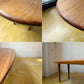 ウォールナット Walnut サーフボードテーブル Surfboard table ウォール無垢材 幅150ｃｍ オーバル コーヒーテーブル ★