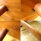 ウォールナット Walnut サーフボードテーブル Surfboard table ウォール無垢材 幅150ｃｍ オーバル コーヒーテーブル ★