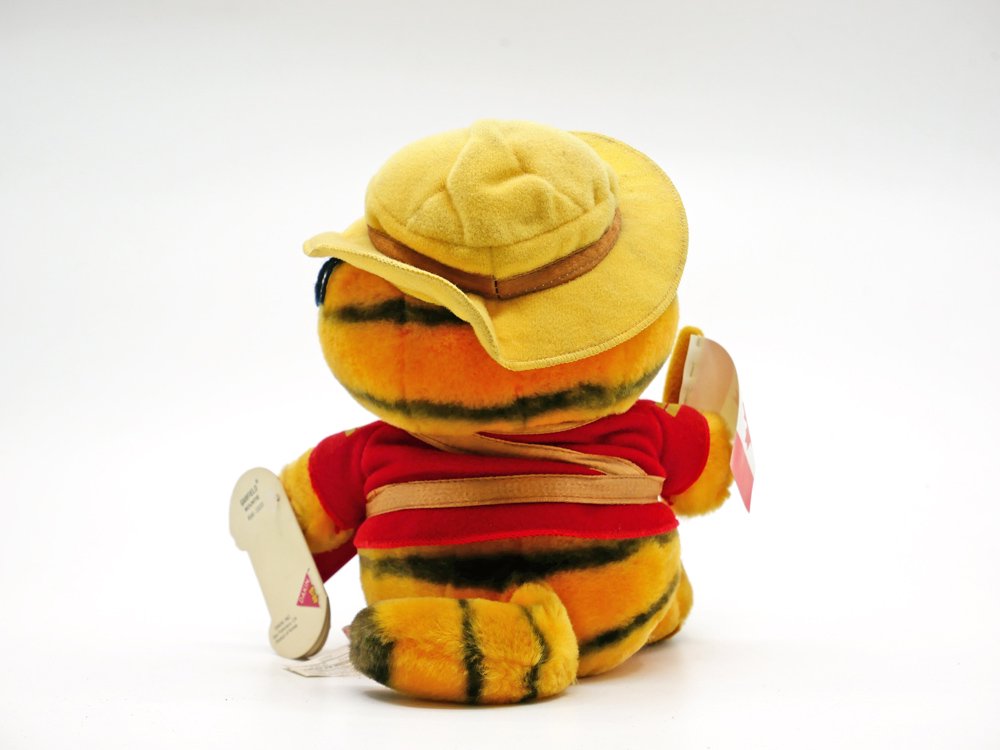 デイキン社 DAKIN ガーフィールド GARFIELD ぬいぐるみ カナダ 騎馬警察 H22cm タグ付 USビンテージ Vintage ●