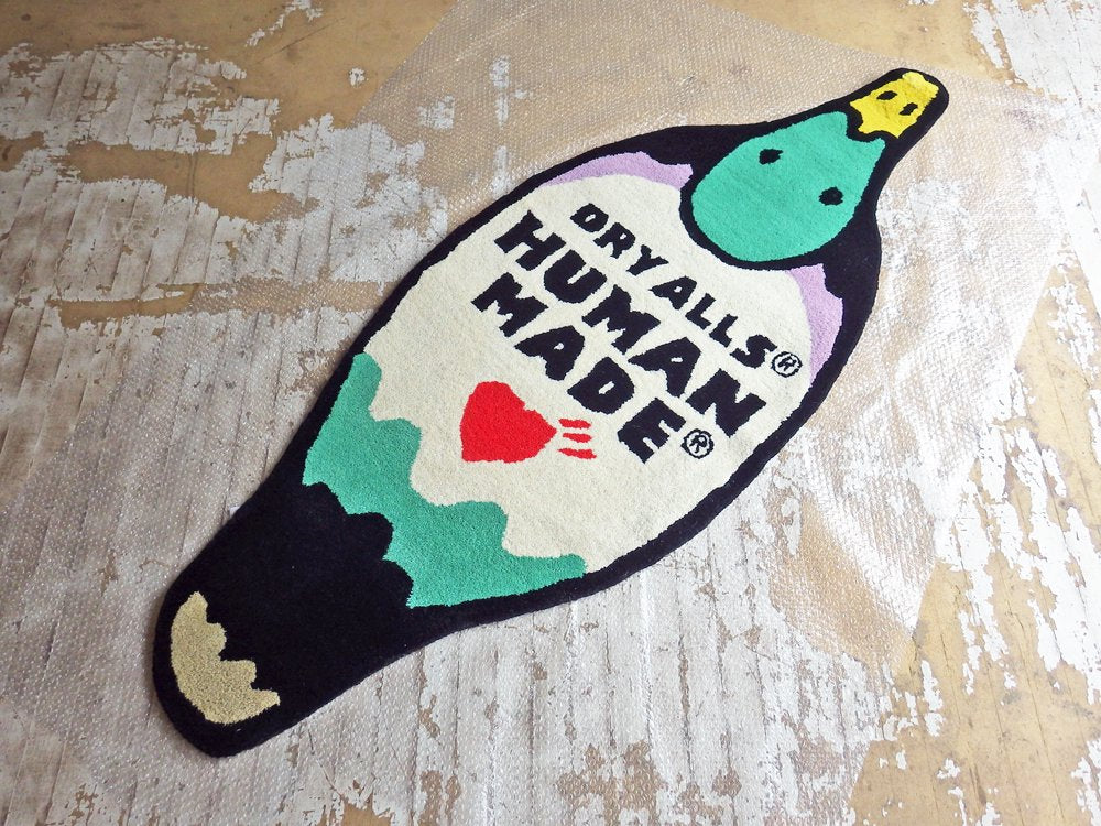 ヒューマンメイド HUMAN MADE DRY ALLS ダックラグ DUCK RUG LARGE Lサイズ 鴨 NIGO ニゴー ラグ ラグマット 未使用 ♪