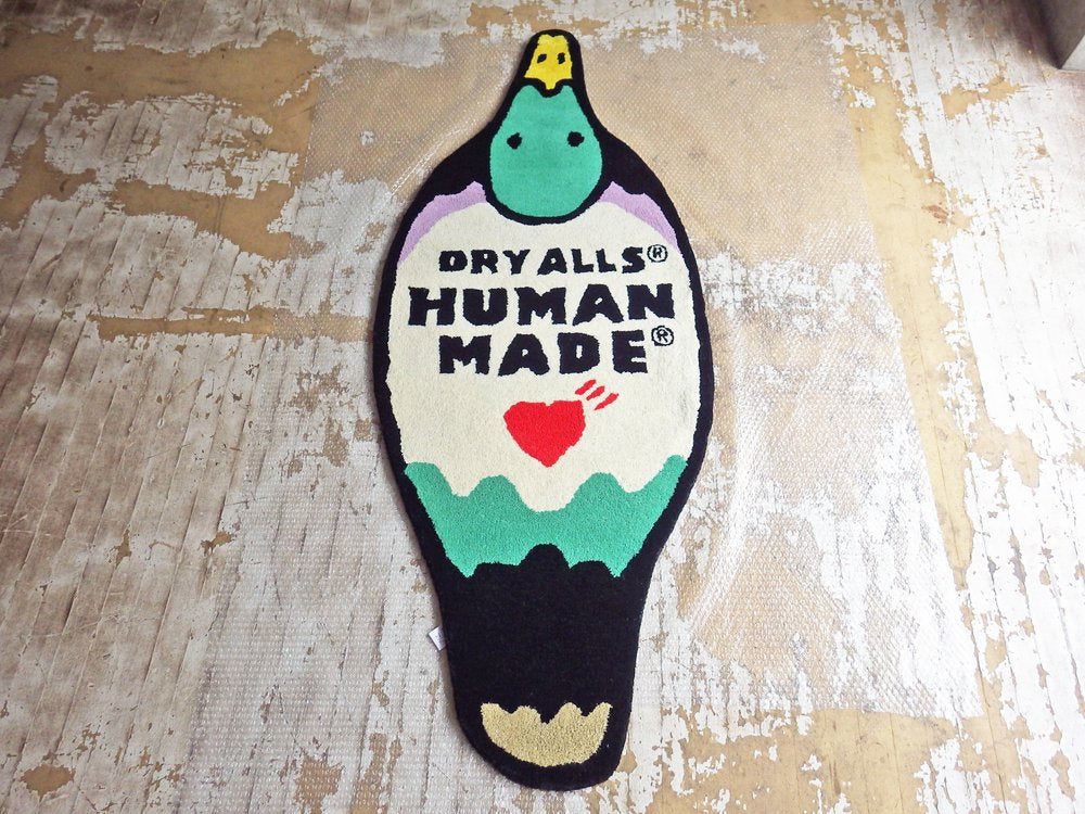 ヒューマンメイド HUMAN MADE DRY ALLS ダックラグ DUCK RUG LARGE Lサイズ 鴨 NIGO ニゴー ラグ ラグマット 未使用 ♪