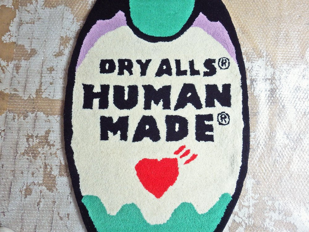 ヒューマンメイド HUMAN MADE DRY ALLS ダックラグ DUCK RUG LARGE Lサイズ 鴨 NIGO ニゴー ラグ ラグマット 未使用 ♪