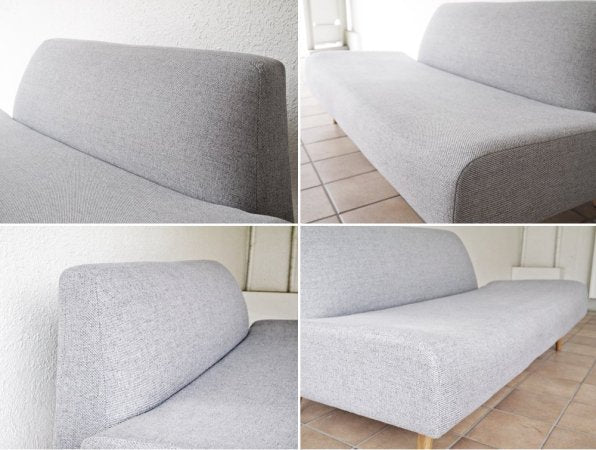 イデー IDEE アーオ ソファ AO SOFA 2シーター グレー 岡嶌要 定価:\69,000- 美品 ◇