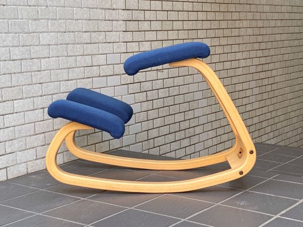 ストッケ STOKKE ヴァリエール VARIER バリアブル Variable バランスチェア ブルー ピーター オプスヴィック 北欧ノルウェー ■