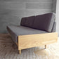 相合家具 SOGO × グラフ graf adシリーズ デイベッドソファ L DAY BED SOFA L 3Pソファ ホワイトアッシュ材 ファブリック 定価:288,000円 美品 ♪