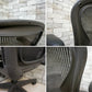 ハーマンミラー Herman Miller アーロンチェア Aeron Chair Aサイズ クラシックカーボン グラファイトベース デスクチェア 現状品 ●