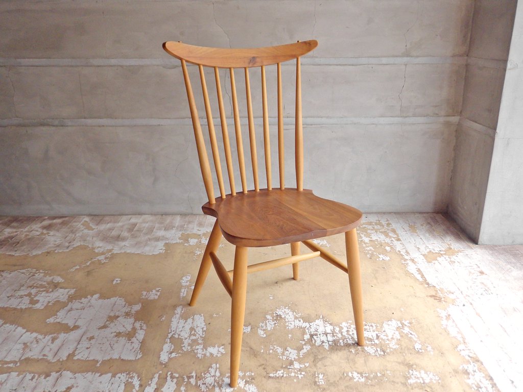 オーガニック モダニズム ORGANIC MODERNISM BROOKLYN ワカヤマ ダイニングチェア WAKAYAMA DINING CHAIR ウォールナット × ビーチ C ♪