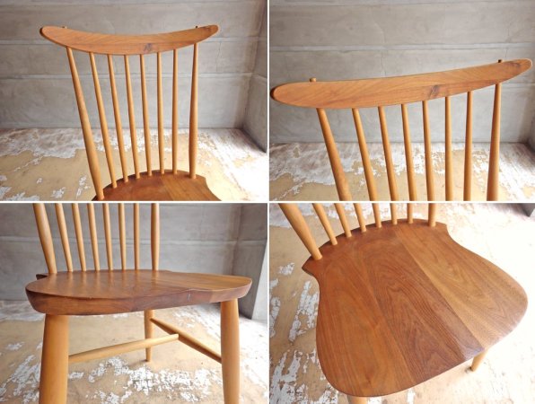 オーガニック モダニズム ORGANIC MODERNISM BROOKLYN ワカヤマ ダイニングチェア WAKAYAMA DINING CHAIR ウォールナット × ビーチ C ♪