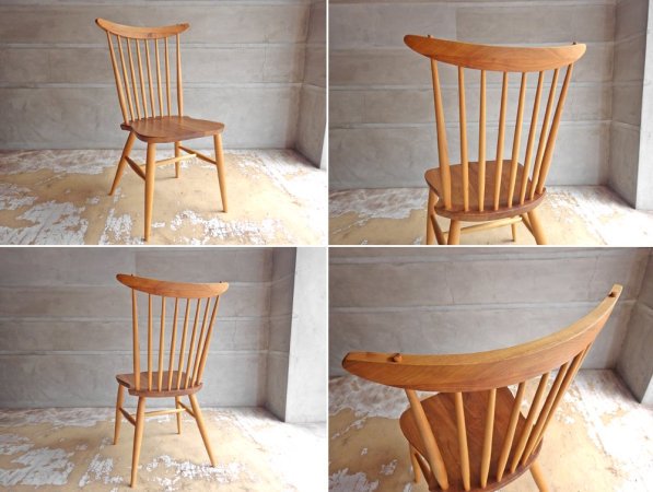 オーガニック モダニズム ORGANIC MODERNISM BROOKLYN ワカヤマ ダイニングチェア WAKAYAMA DINING CHAIR ウォールナット × ビーチ C ♪