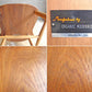 オーガニック モダニズム ORGANIC MODERNISM BROOKLYN ワカヤマ ダイニングチェア WAKAYAMA DINING CHAIR ウォールナット × ビーチ C ♪