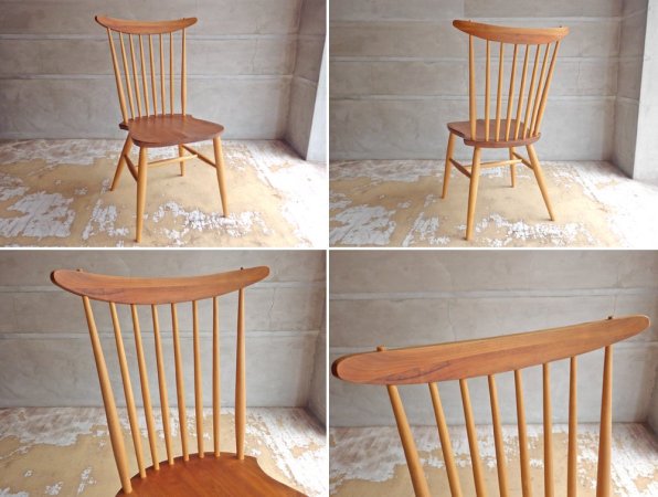 オーガニック モダニズム ORGANIC MODERNISM BROOKLYN ワカヤマ ダイニングチェア WAKAYAMA DINING CHAIR ウォールナット × ビーチ D ♪
